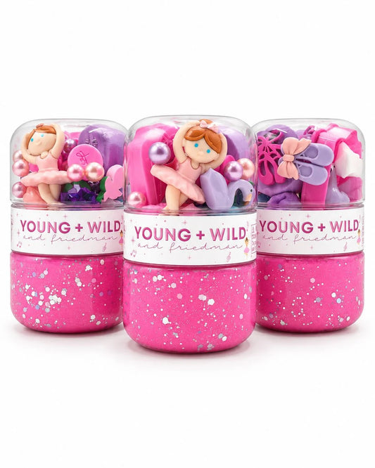 YWF Ballet Grab & Go Dough Jar