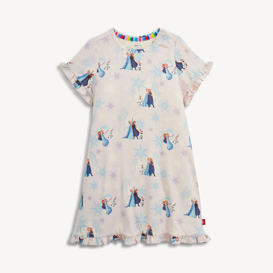 Frozen Right Fit Ruffle Nightgown