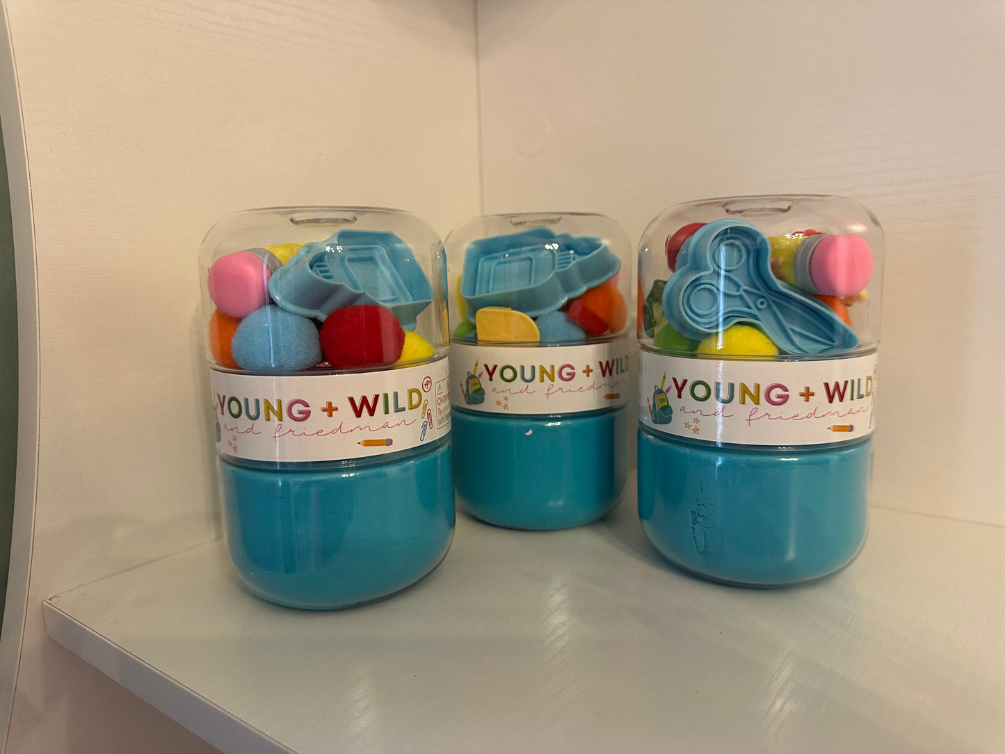 Young + Wild and Friedman Grab & Go Dough Jar