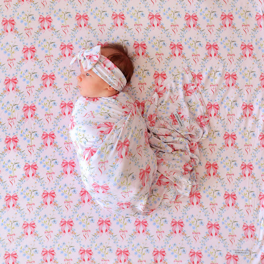 Posh Peanut Swaddle Headband Set - Harriet
