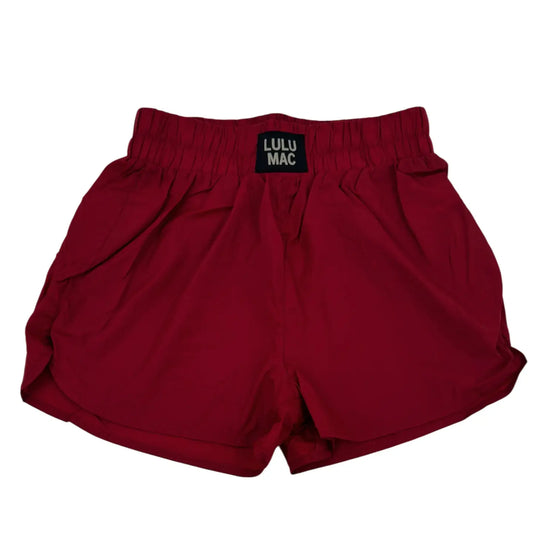 Lulu Mac - Adult Maroon Shorts