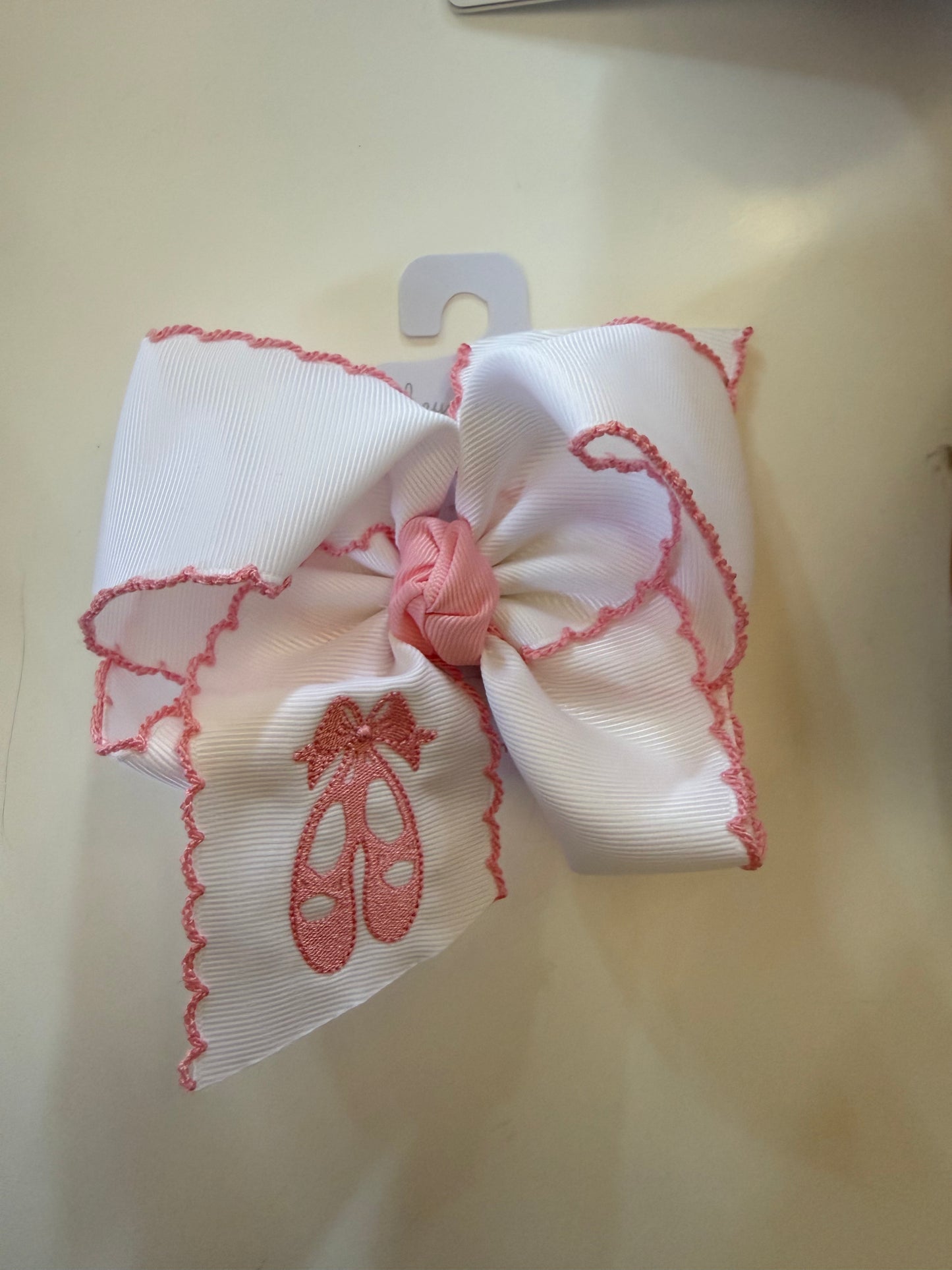 Beyond Creations Light Pink Ballet Shoes Bow
