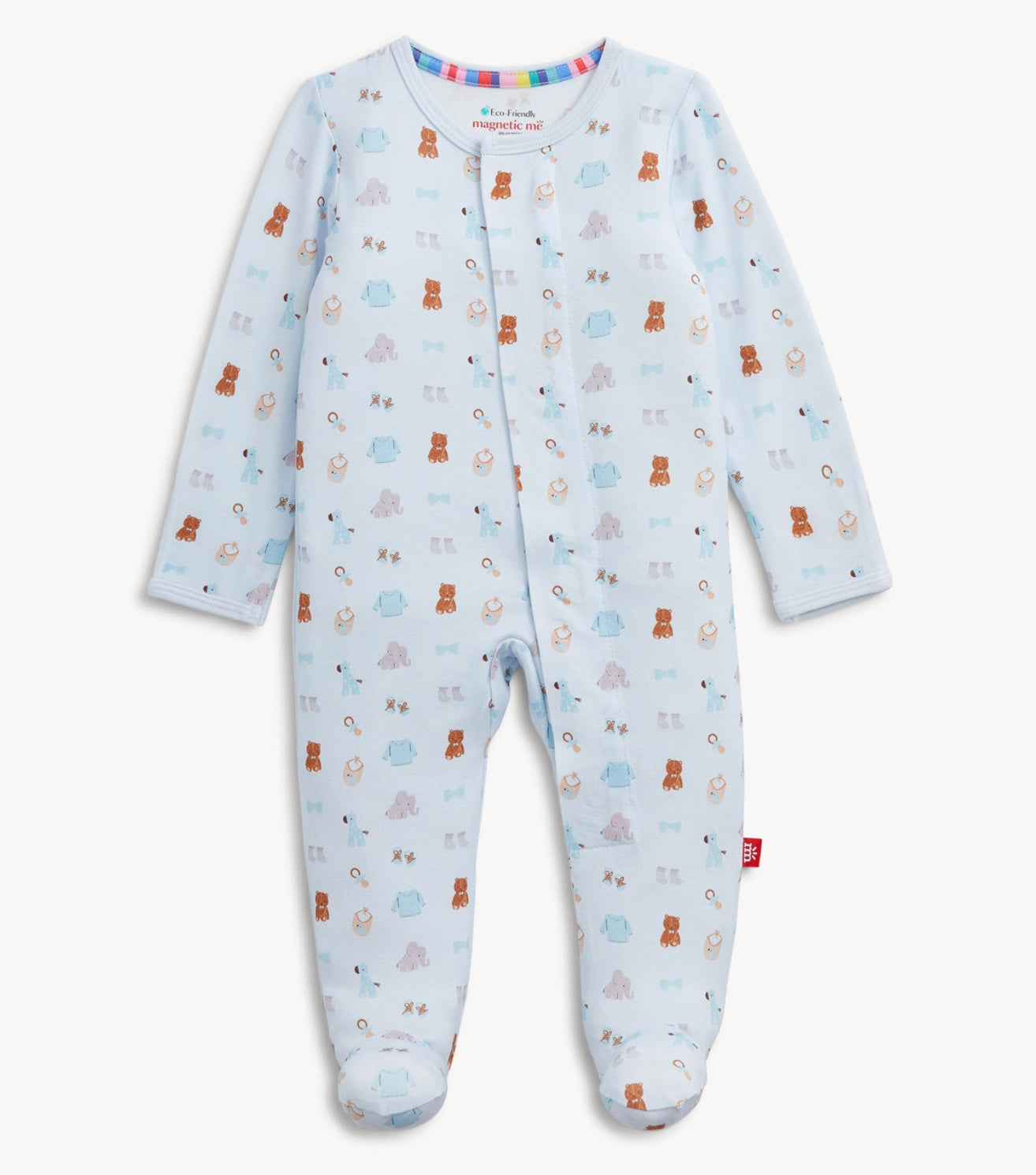 Magnetic Me Nursery Nostalgia Blue Footie