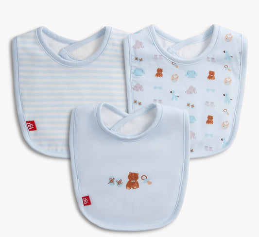 Magnetic Me Nurse Nostalgia Blue Bibs