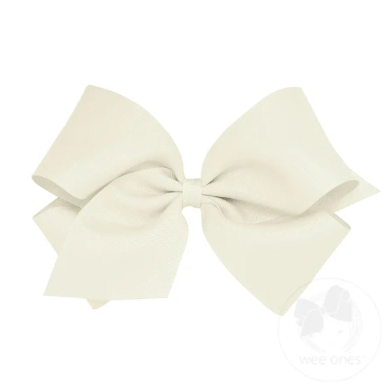Wee Ones- King Grosgrain Bow