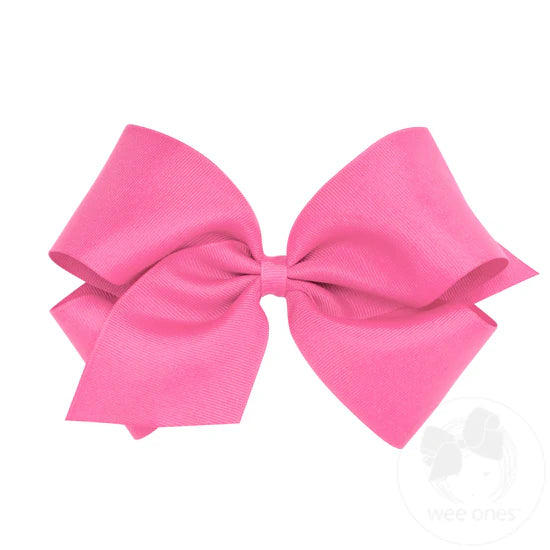 Wee Ones- King Grosgrain Bow