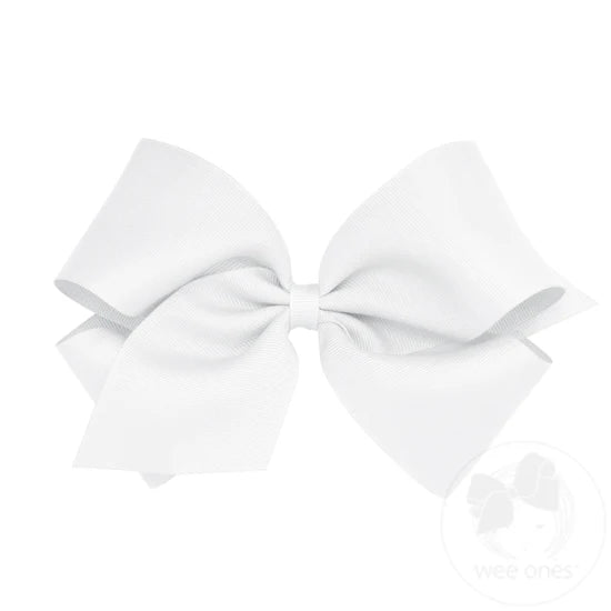 Wee Ones- King Grosgrain Bow