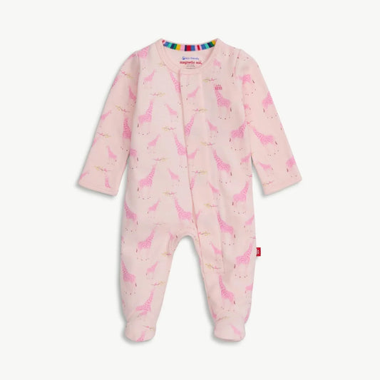 Magentic Me Pink Jolie Giraffe Footie