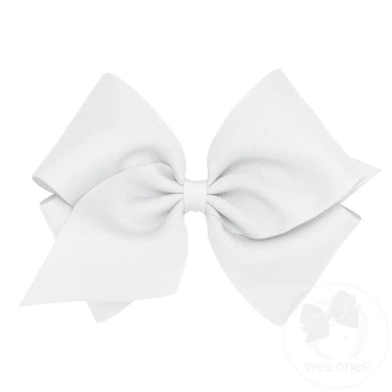 Wee Ones Mini King Grosgrain Bow