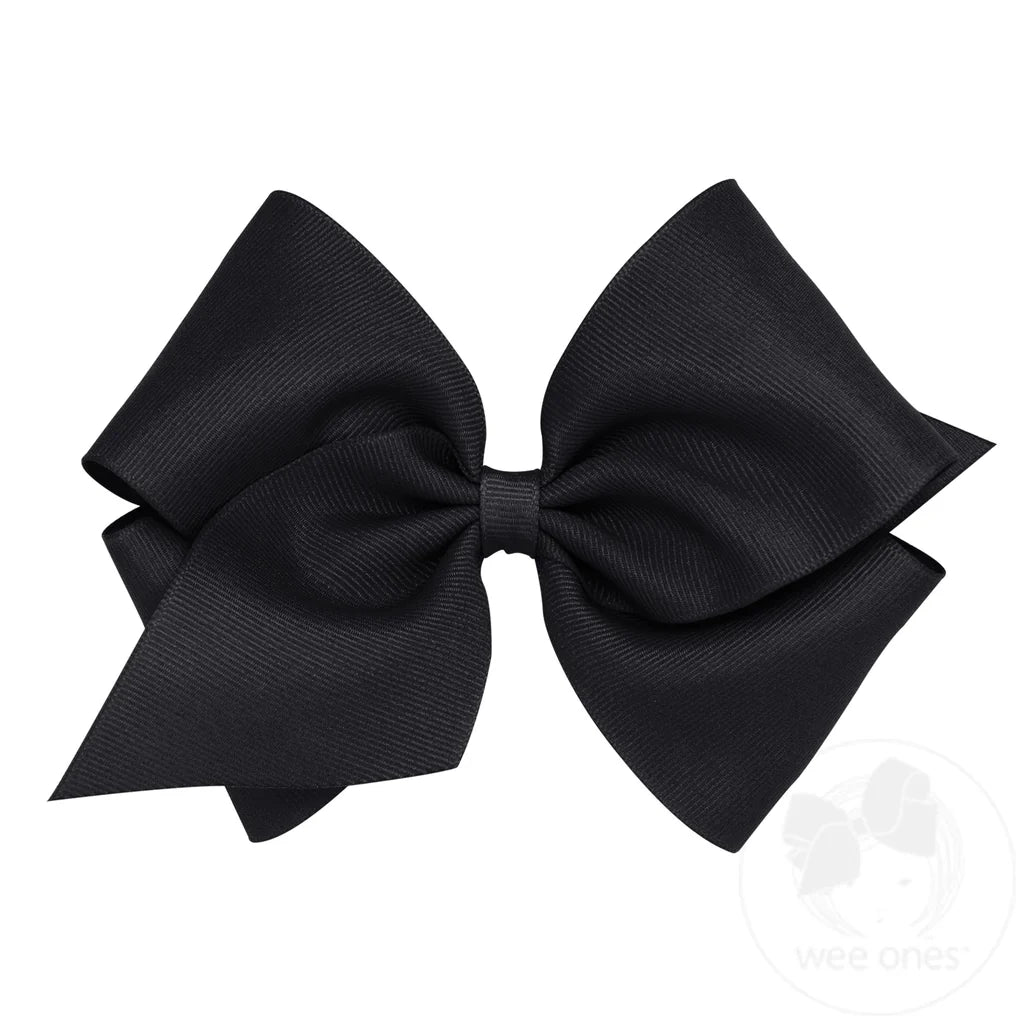 Wee Ones Mini King Grosgrain Bow