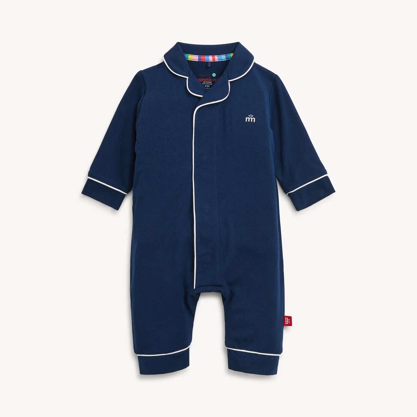 Magnetic Me Navy Twist Romper