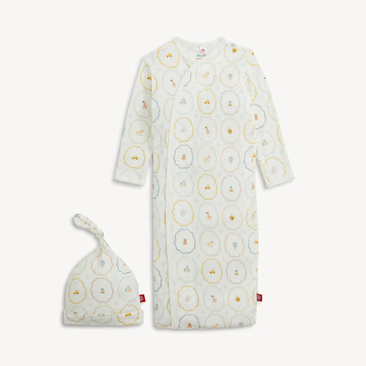 Magnetic Me Nursery Magic Gown & Hat Set