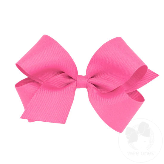 Wee Ones- Grosgrain Medium Bow
