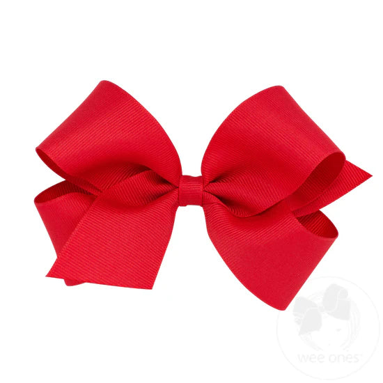 Wee Ones- Grosgrain Medium Bow