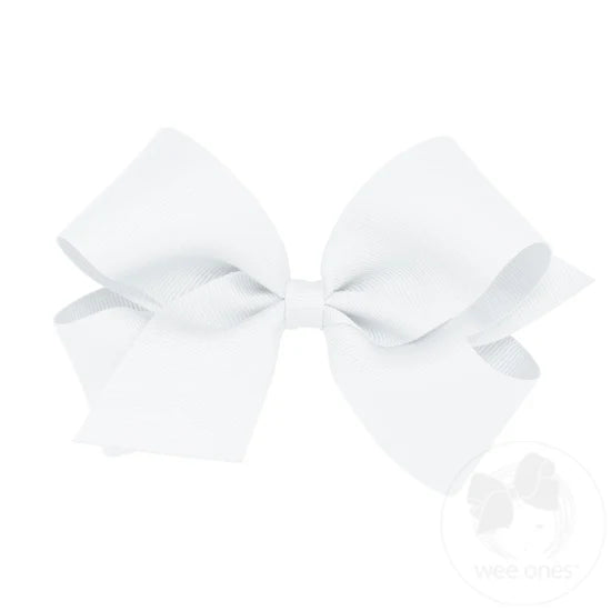 Wee Ones- Grosgrain Medium Bow