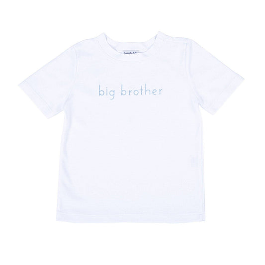 Magnolia Baby Big Brother Embroidered T-Shirt
