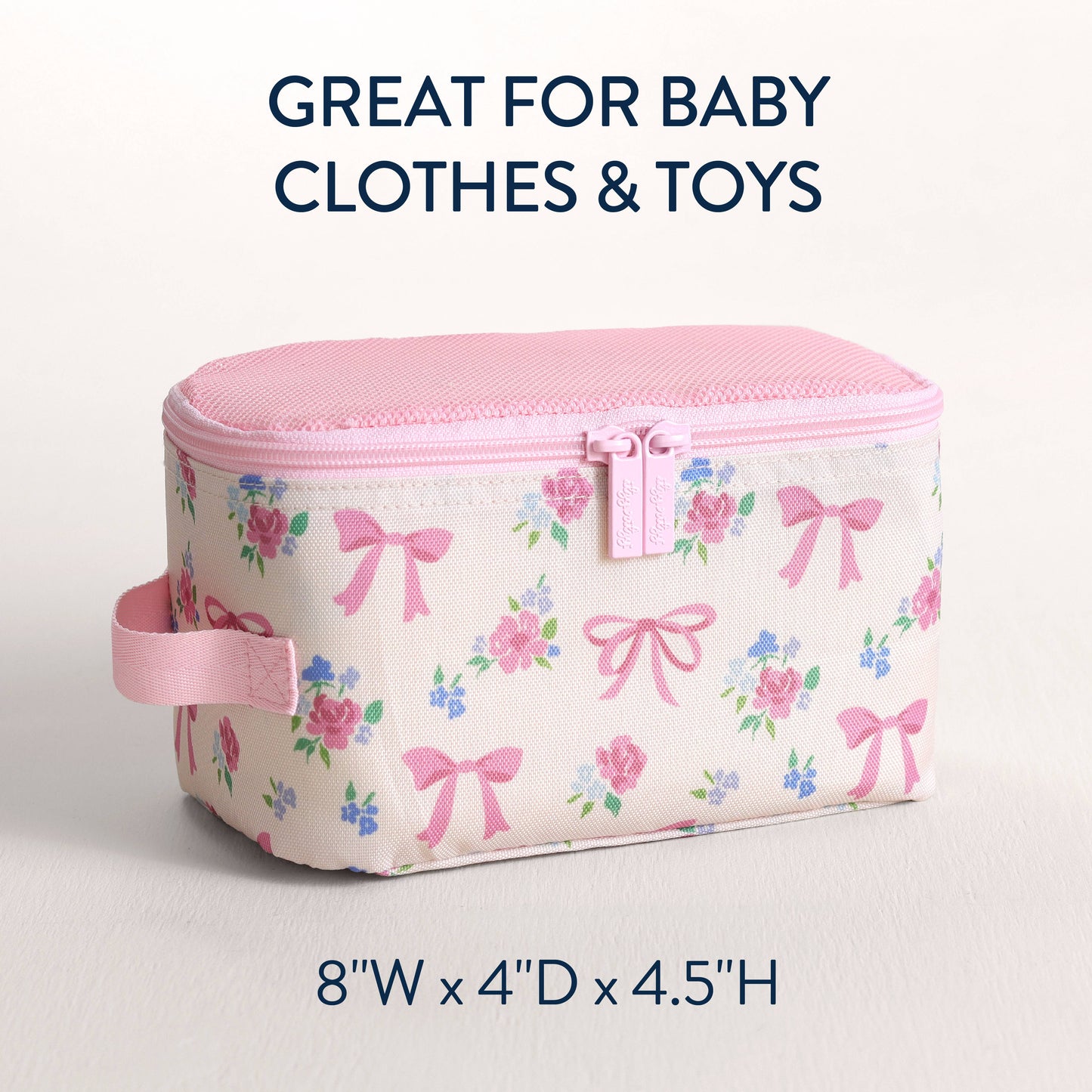 Itzy Ritzy Ribbons + Roses Pack Like A Boss™ Packing Cubes