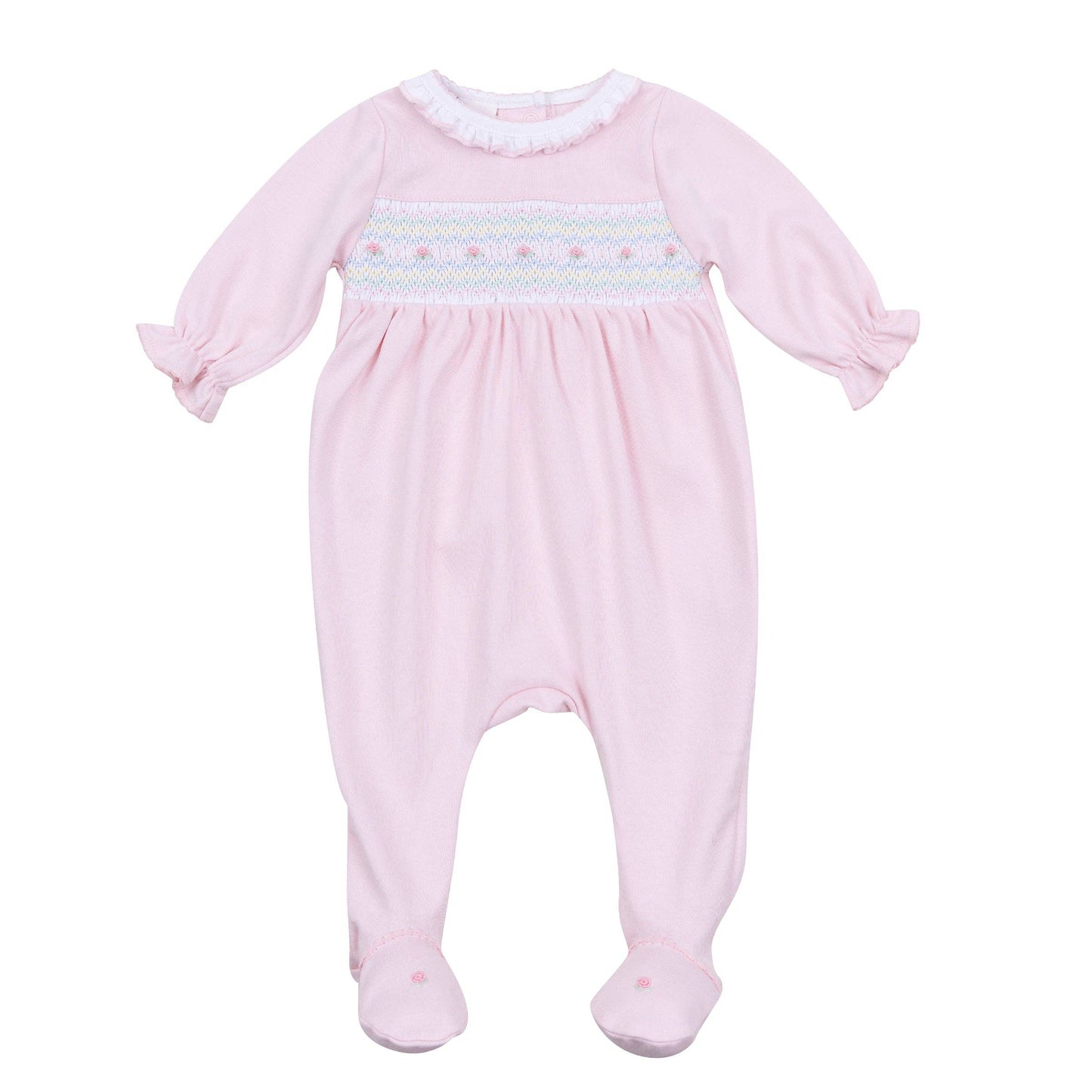 Magnolia Baby Junie's Classics Smocked Ruffle Footie