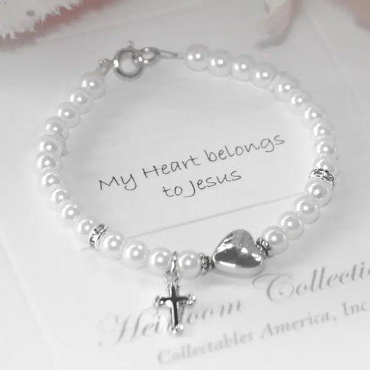 My Heart Belongs to Jesus Bracelet CJ-194-5