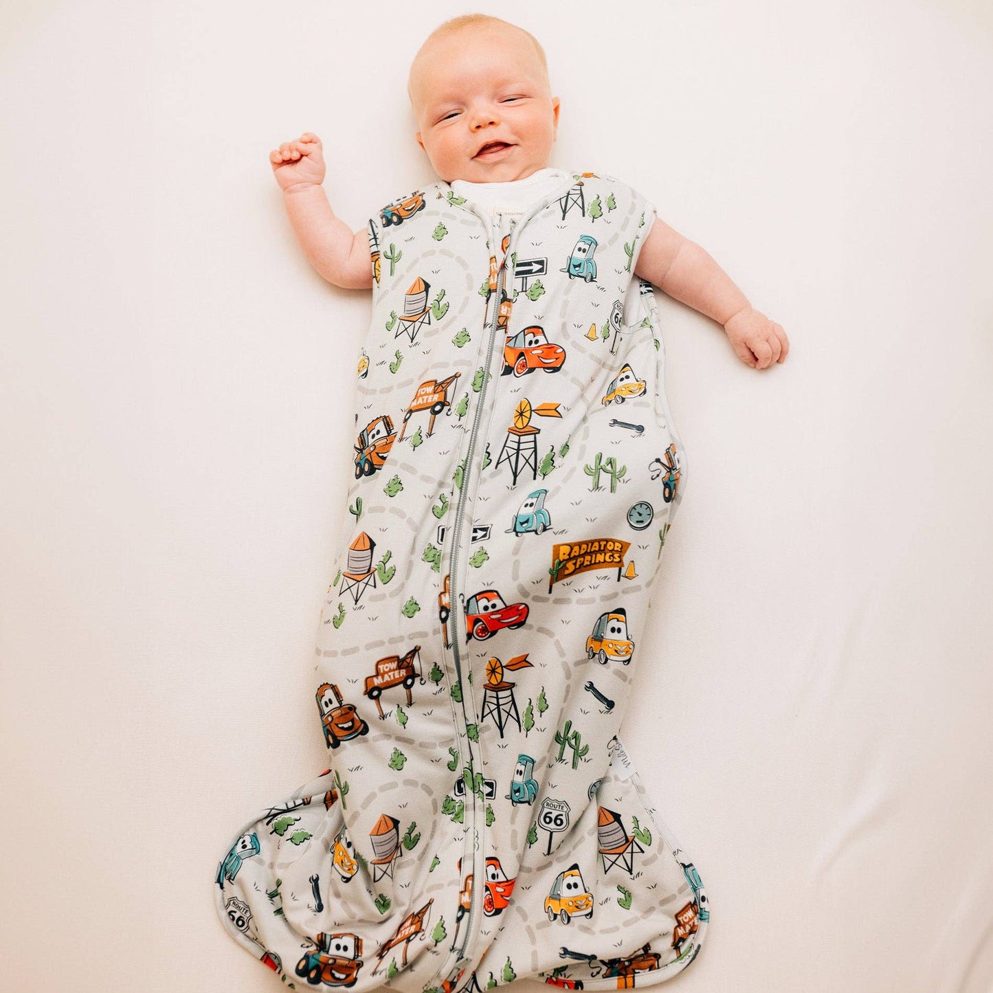 Disney and Pixar Cars Baby Sleep Bag - 1.0 TOG: 0-6 Months