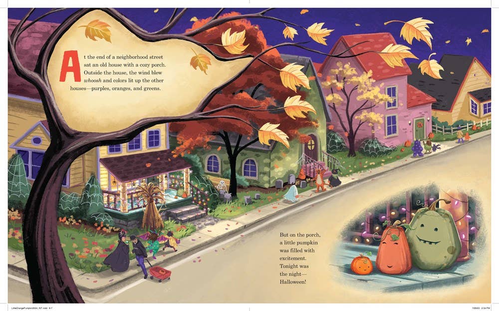 Little Orange Pumpkin Book