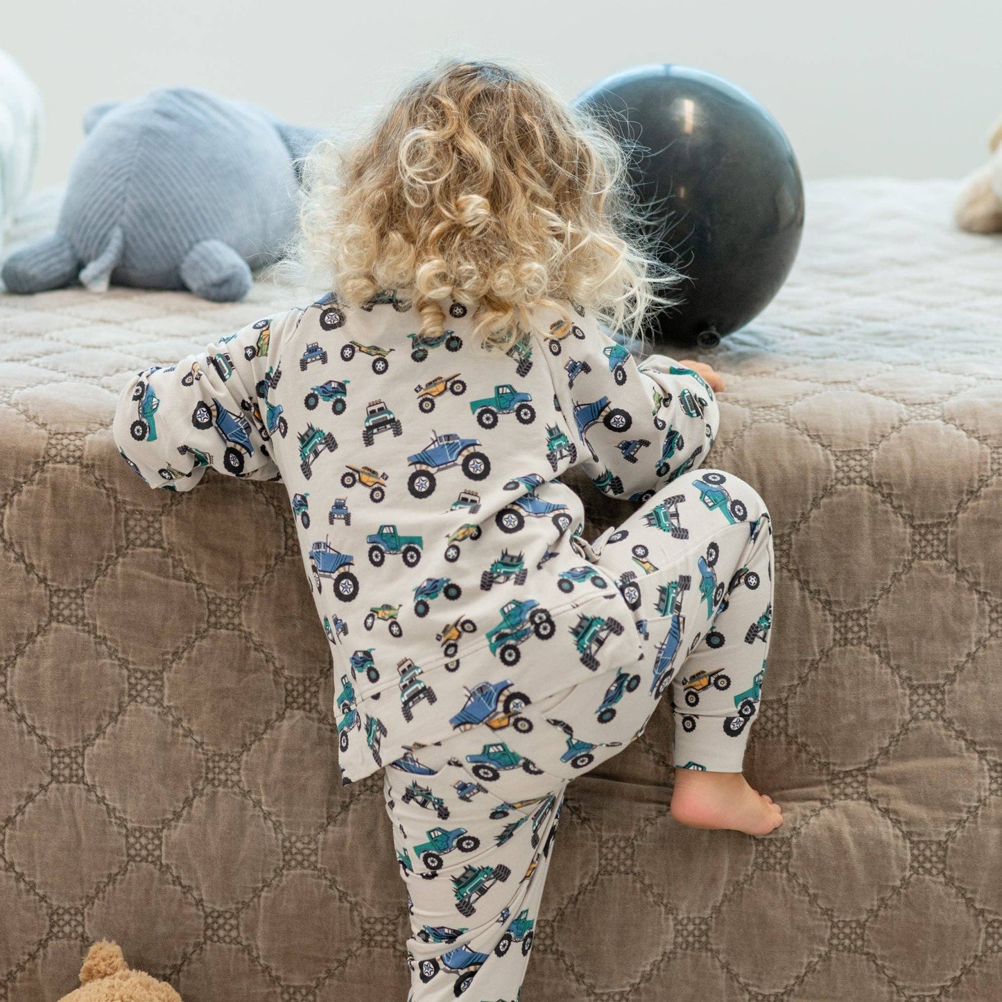 Sweet Bamboo Monster Mash Crew Neck Jogger Set