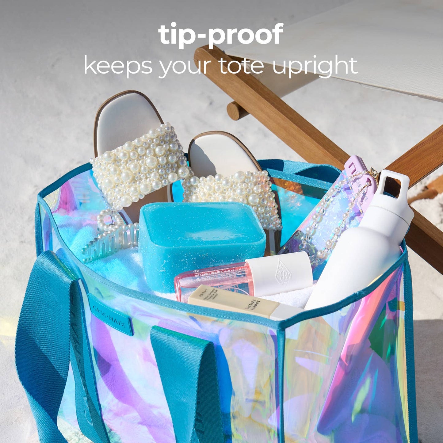 Case-Mate Emerald Soap Bubble Jelly Tote Bag