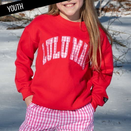 Lulu Mac Kids - Red with Pink Gingham