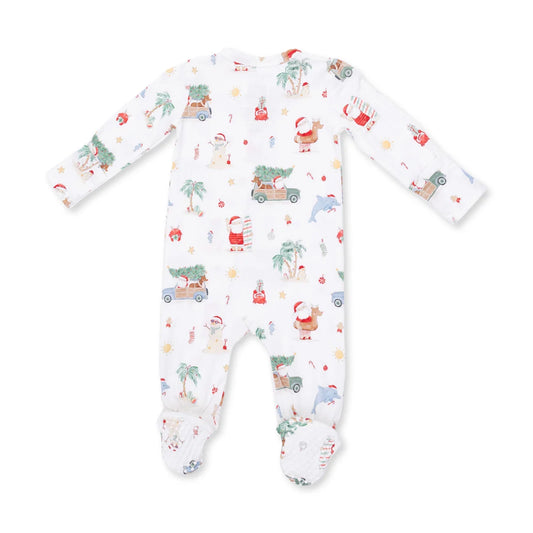 Angel Dear Beach Christmas Footie