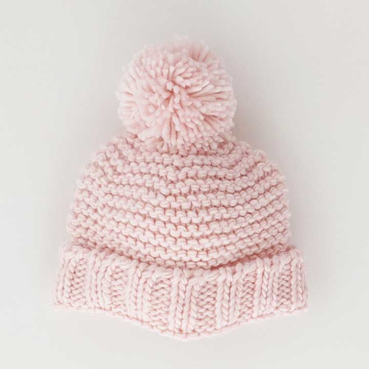 Huggalugs Garter Stitch Beanie