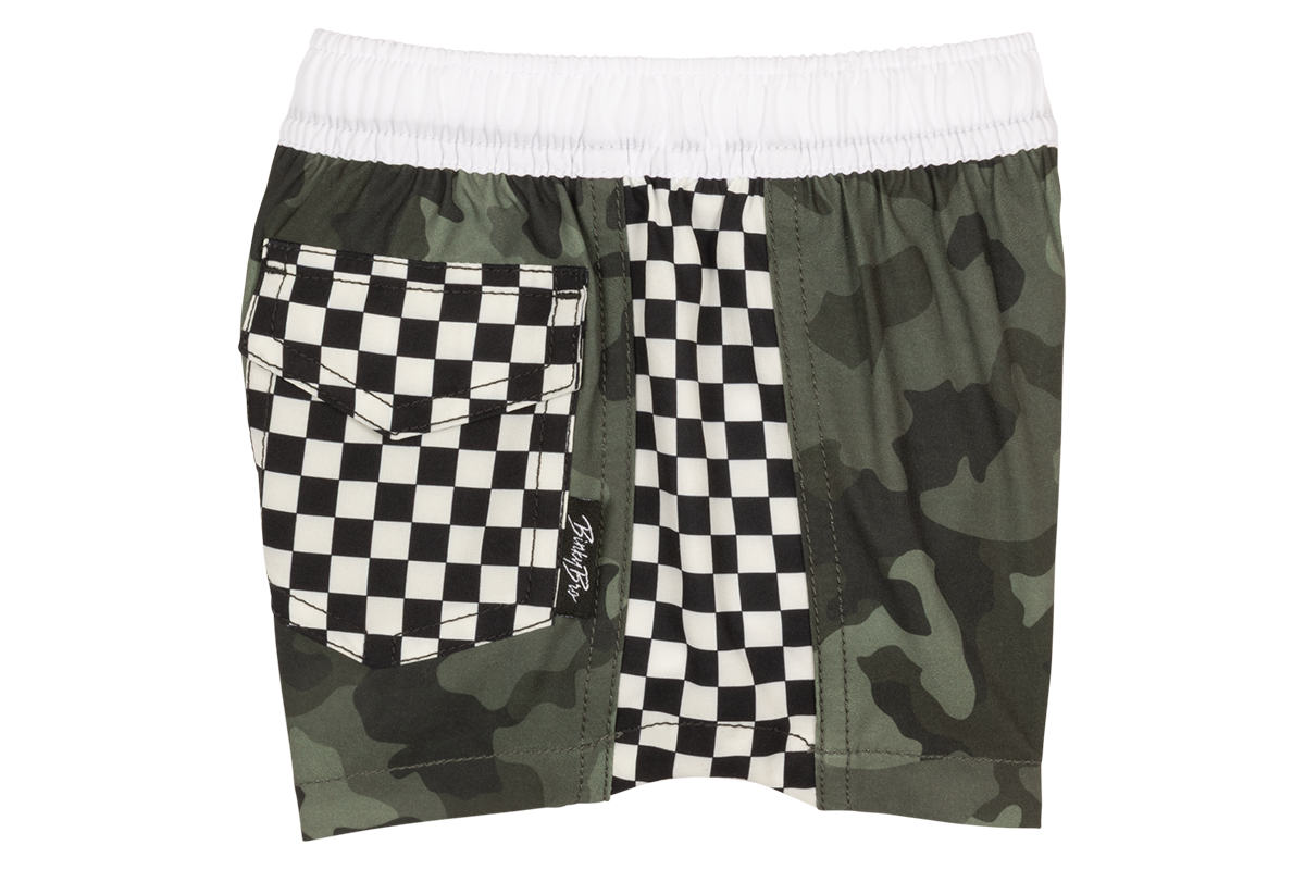 Kids Swimsuit Brovo: Camo / 8/S