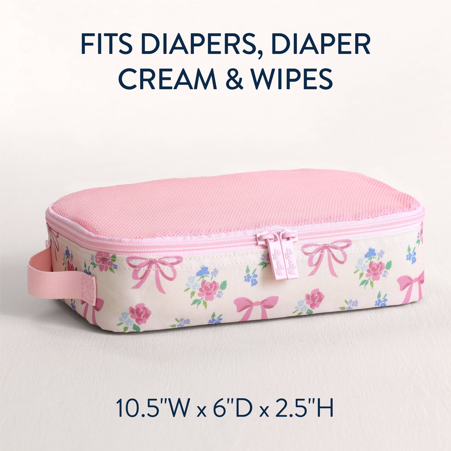 Itzy Ritzy Ribbons + Roses Pack Like A Boss™ Packing Cubes