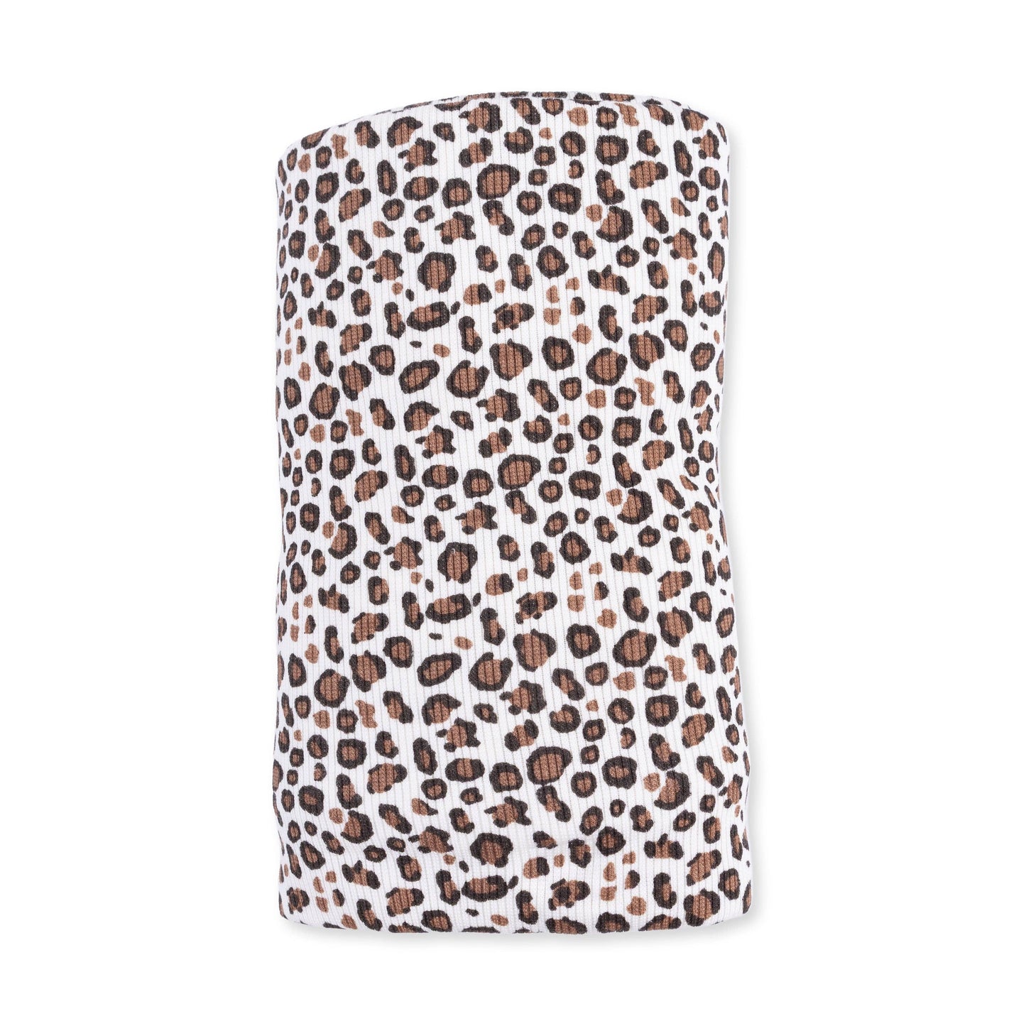 Leopard Rib - Swaddle Blanket: 45X45