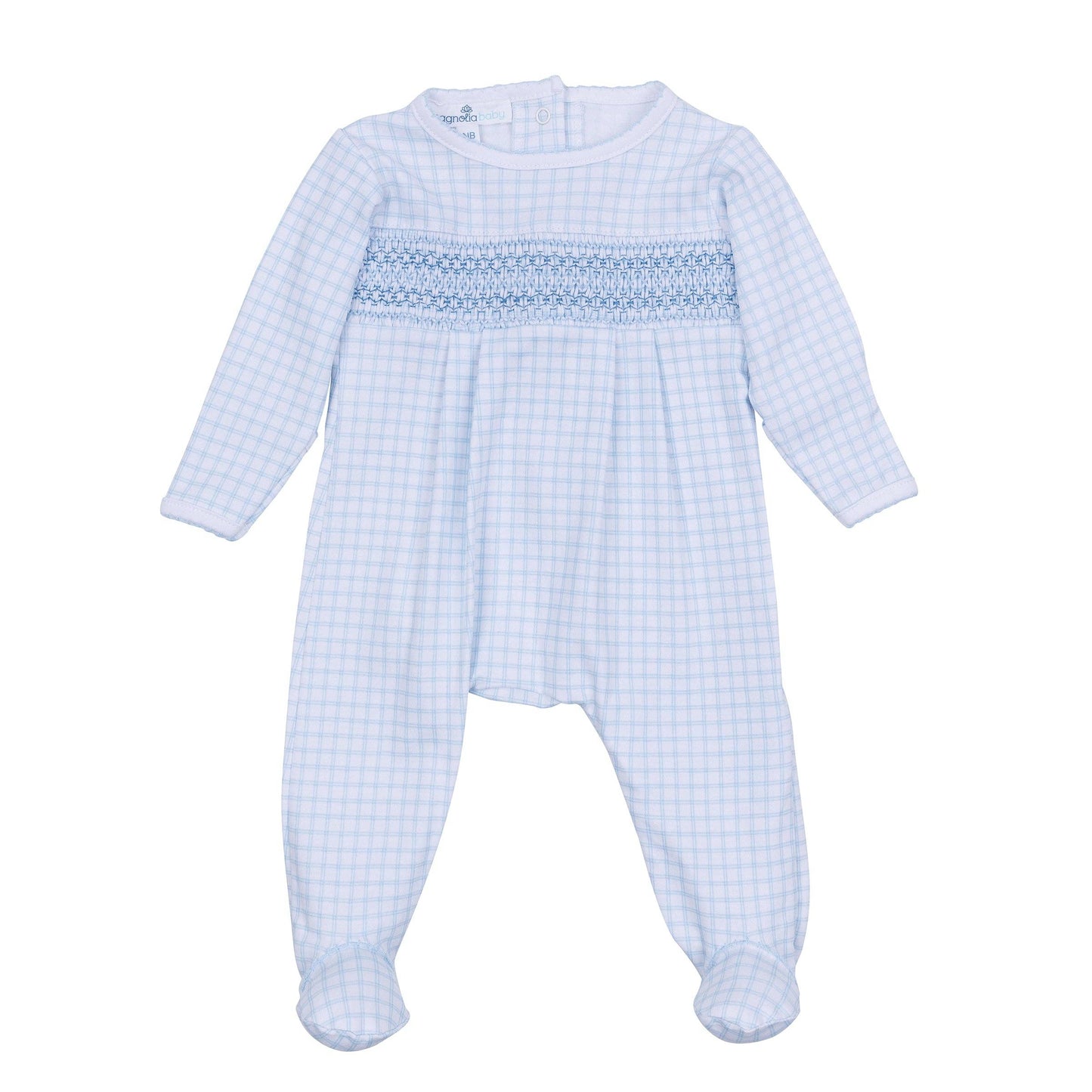 Magnolia Baby Peek-A-Boo Wishes Smocked Footie