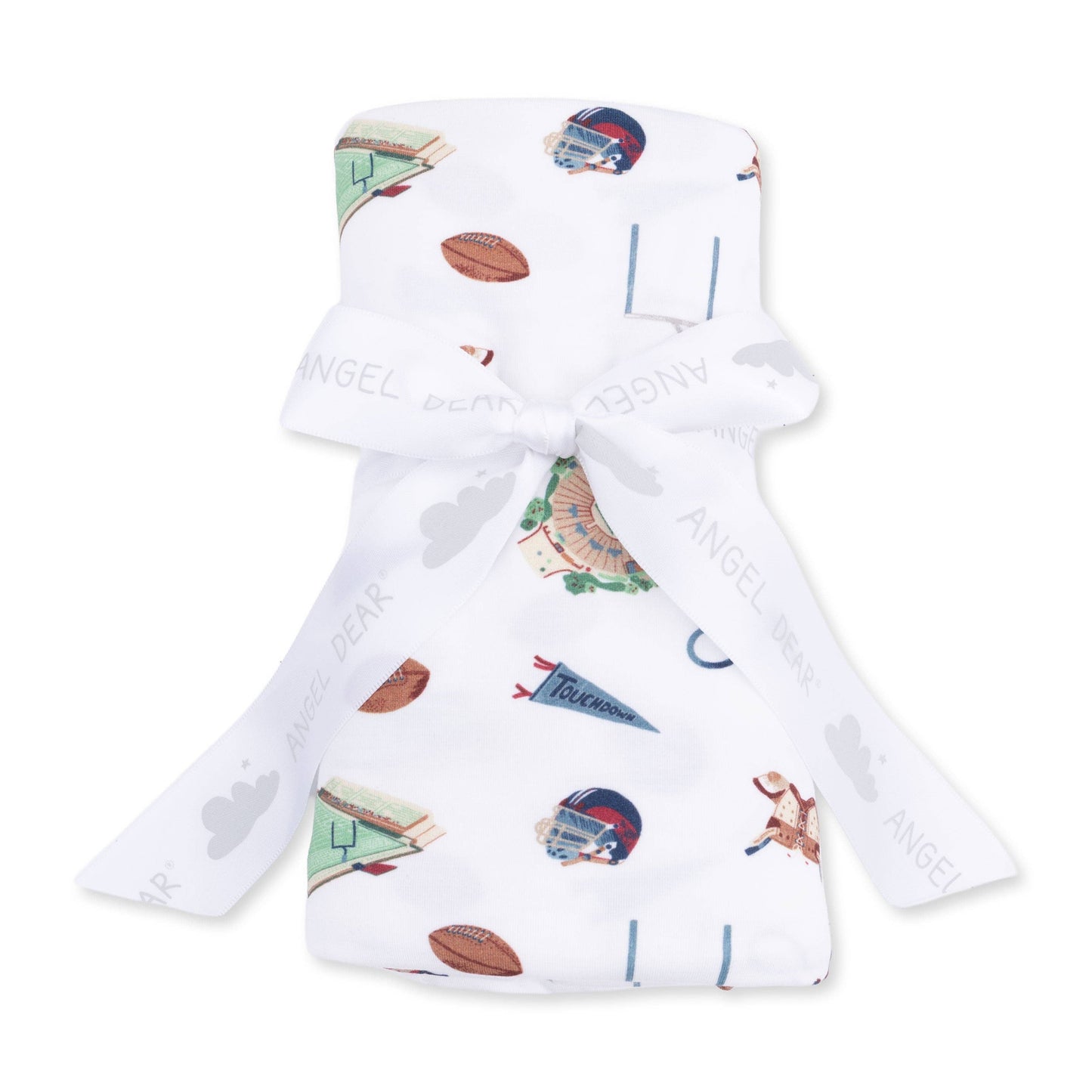 Vintage Football - Swaddle Blanket: 45X45