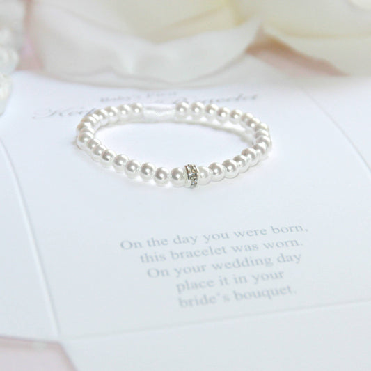 Infant to Bride Keepsake Bracelet CJ-534