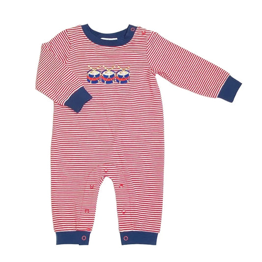 ISHTEX Little Drummer Boy's Romper