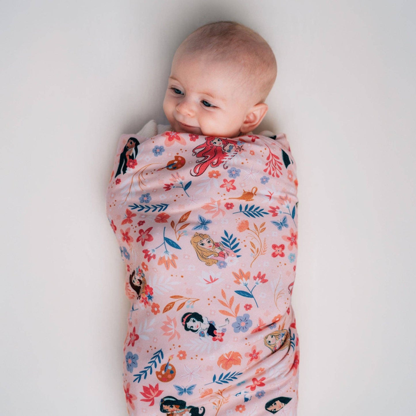 Disney Princess Power Swaddle Receiving Baby Blanket