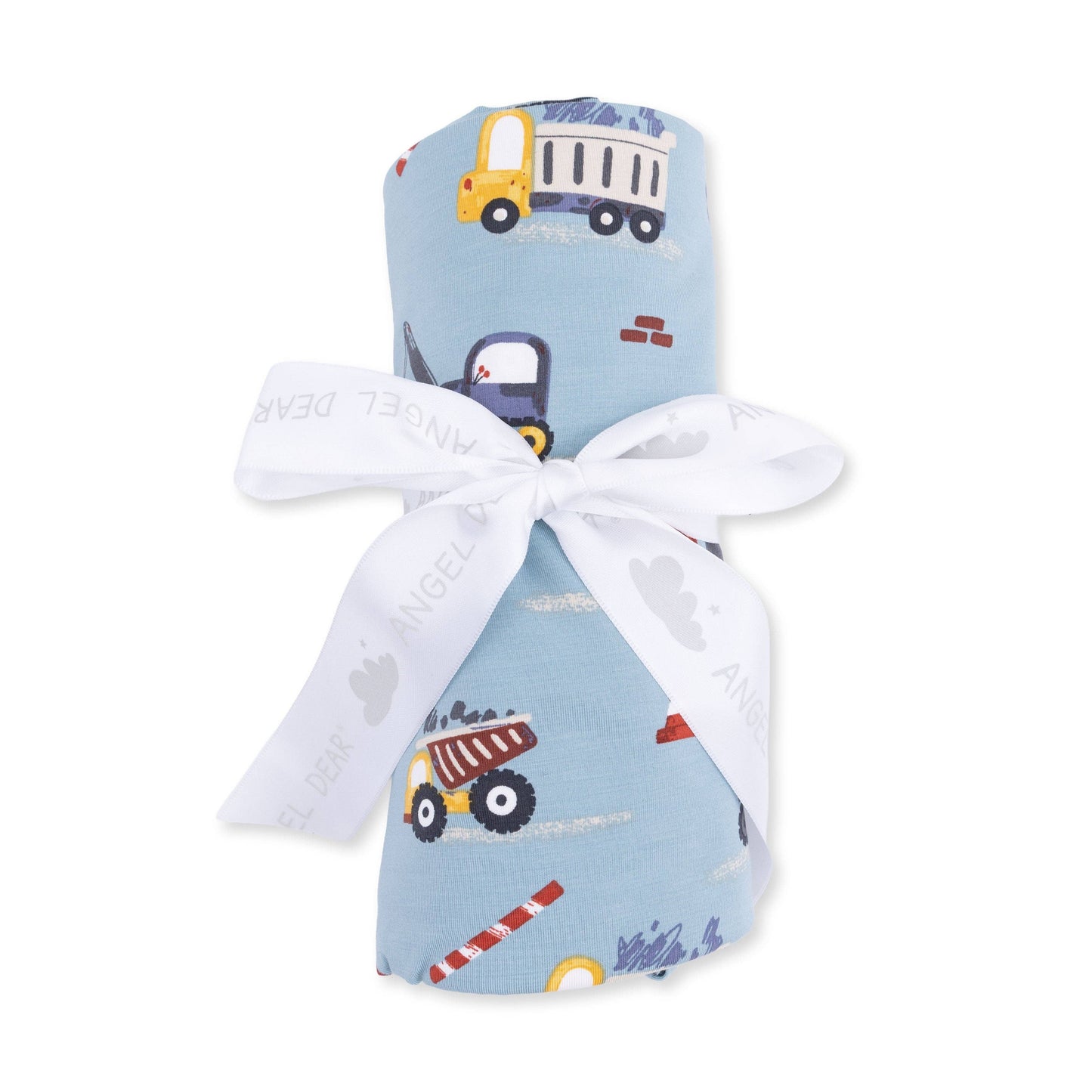 Crayon Construction - Swaddle Blanket: 45X45