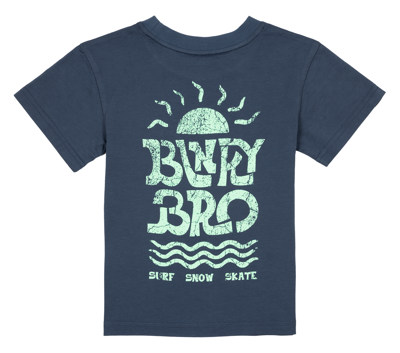 Binky Bro Blue Sunset T-Shirt: Blue / 6T / Graphic Tee