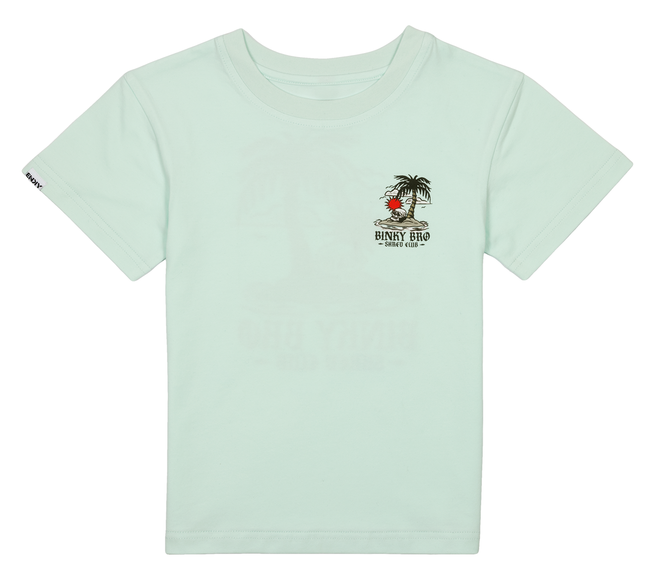 Kids Graphic T-Shirt Shelter Island: Light Blue / 2T