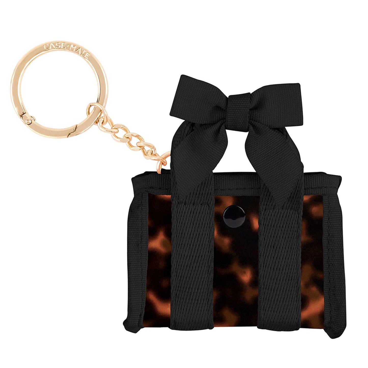 Case-Mate Tini Tote Keychain Charm: Ballet Pink Bow