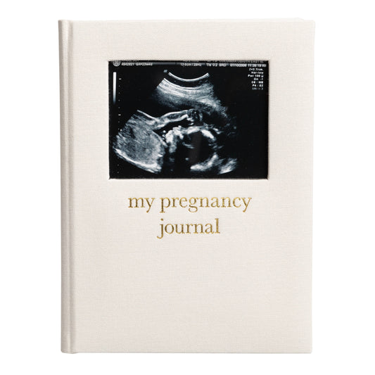 Linen Pregnancy Journal, Baby Shower Gifts, New Mom Gift