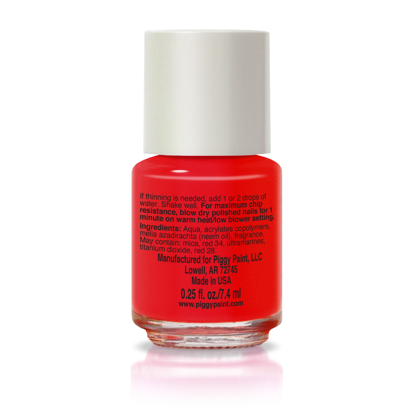 Scented Wacky Watermelon Non-Toxic Kids Nail Polish 🍉