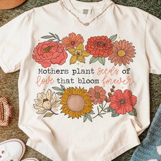 Mama Plants Seeds: Natural Adult 2XL Tee