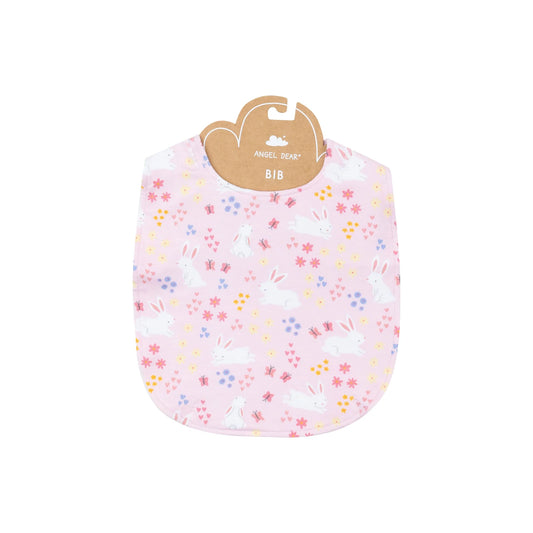 Angel Dear- Bunny Meadow Feeding Bib