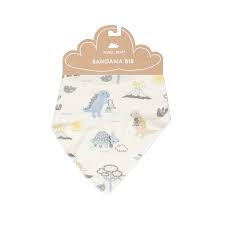 Angel dear- baby love Dinos bib