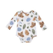 Angel dear- cuddly leaves bodysuit