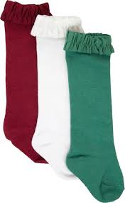 Rufflebutts- 3-pack knee high socks
