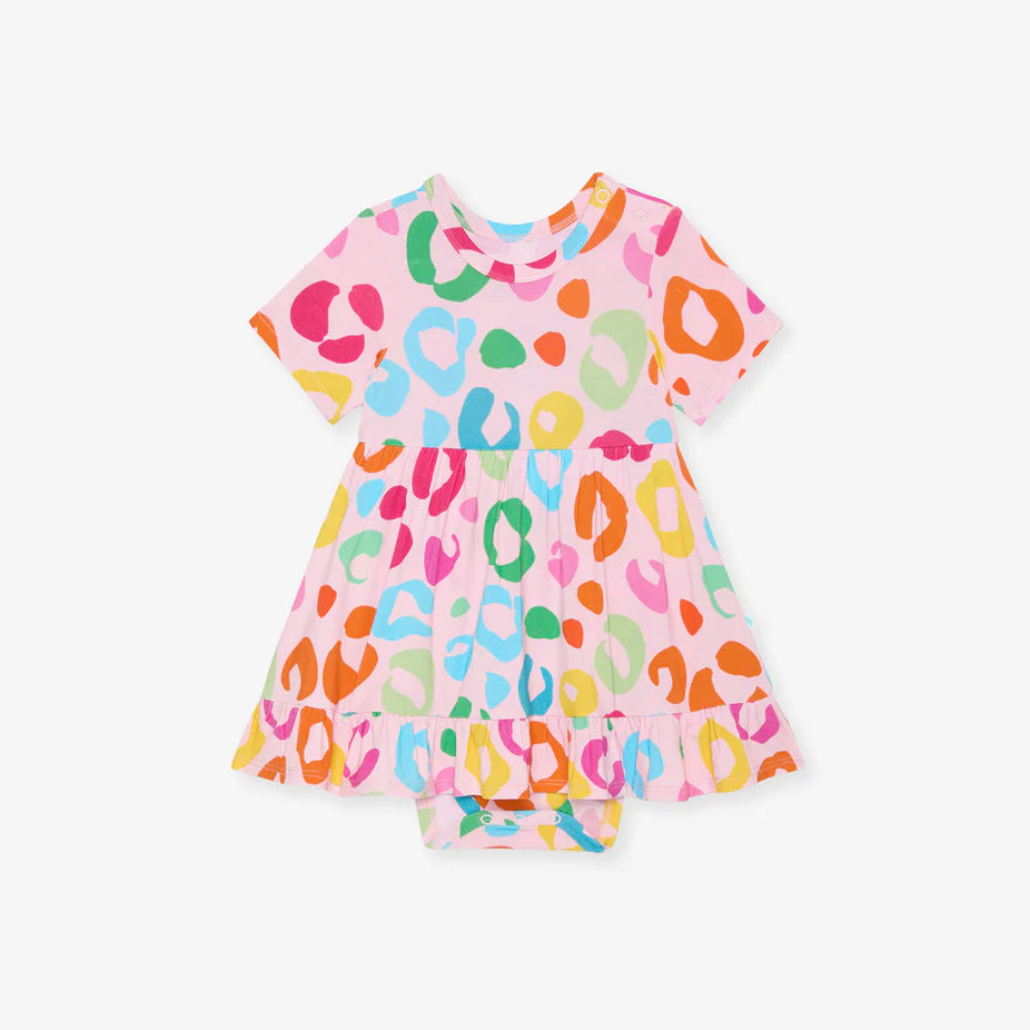 Posh Peanut Luella Twirl Bodysuit Dress